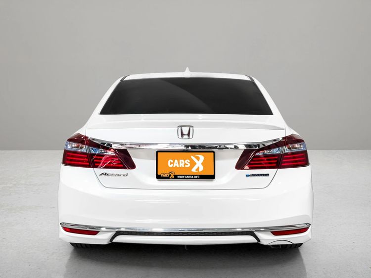Honda Accord 2016 2.0 Hybrid Tech Sedan ไฮบริด ไม่ติดแก๊ส เกียร์อัตโนมัติ ขาว รูปที่ 3