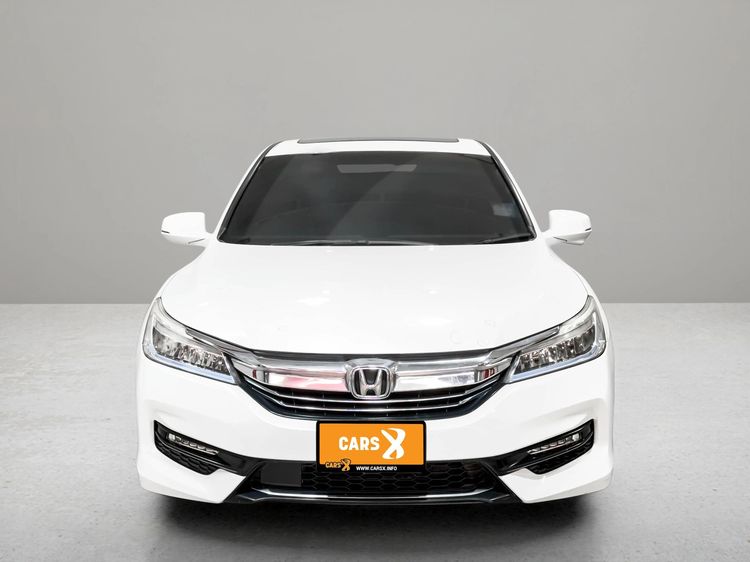 Honda Accord 2016 2.0 Hybrid Tech Sedan ไฮบริด ไม่ติดแก๊ส เกียร์อัตโนมัติ ขาว รูปที่ 2