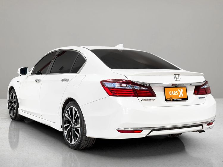 Honda Accord 2016 2.0 Hybrid Tech Sedan ไฮบริด ไม่ติดแก๊ส เกียร์อัตโนมัติ ขาว รูปที่ 4