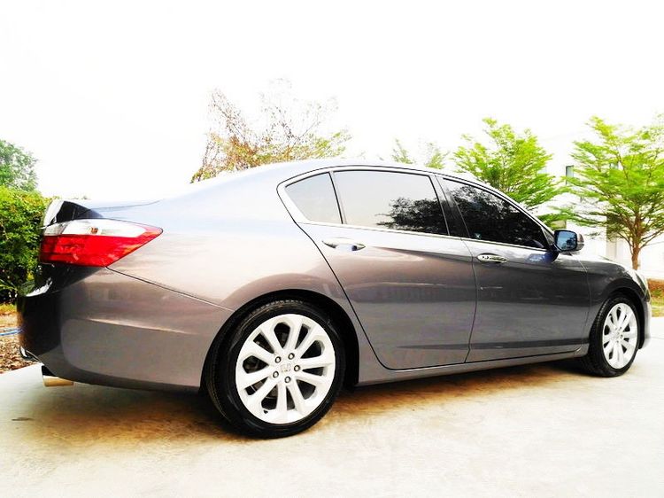 Honda Accord 2014 2.4 Tech Sedan เบนซิน ไม่ติดแก๊ส เกียร์อัตโนมัติ เทา รูปที่ 4