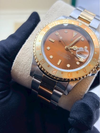 Rolex GMT-Master II 40mm – Rootbeer Vintage Two-Tone รูปที่ 17