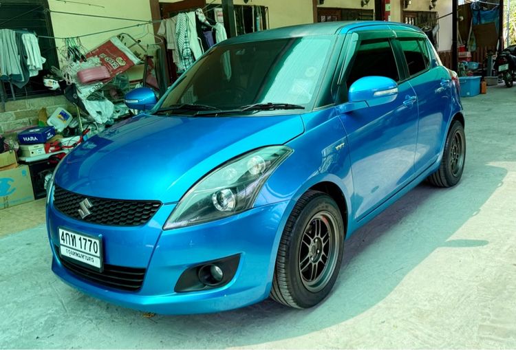Suzuki Swift 2015 1.2 GLX Sedan เบนซิน ไม่ติดแก๊ส เกียร์อัตโนมัติ ฟ้า
