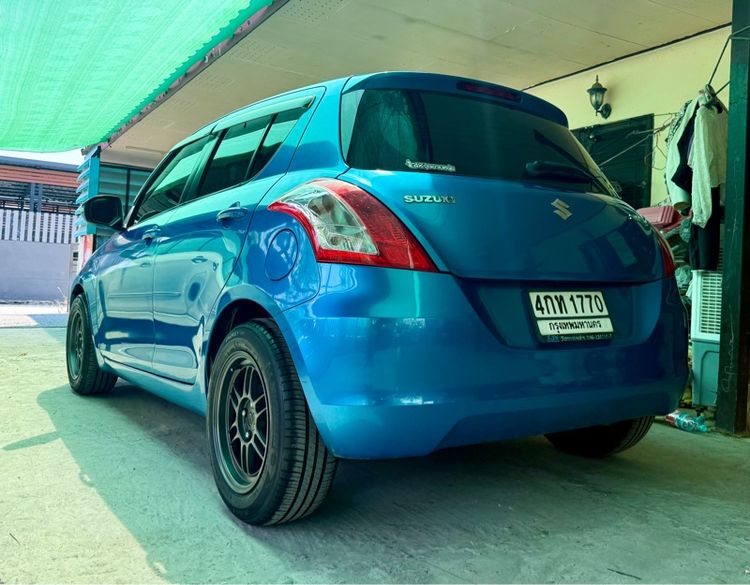 Suzuki Swift 2015 1.2 GLX Sedan เบนซิน ไม่ติดแก๊ส เกียร์อัตโนมัติ ฟ้า รูปที่ 4