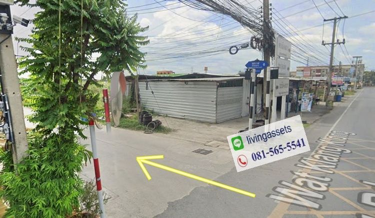 ขายที่ดินลำลูกกา 200 ตารางวา ซอยสุสวาท6 ย่านชุมชน ติดถนนคอนกรีต ลาดสวาย ปทุมธานี รูปที่ 4
