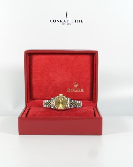 Rolex Datejust 79173 Champagne Diamond Dial Two-Tone Jubilee 26mm.  รูปที่ 9