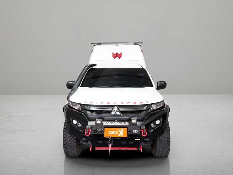 Mitsubishi Triton 2021 2.4 GL 4WD Pickup ดีเซล ไม่ติดแก๊ส เกียร์อัตโนมัติ ขาว รูปที่ 2