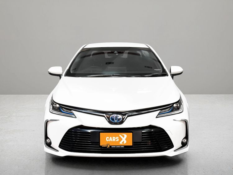 Toyota Altis 2019 1.8 Hybrid High Sedan ไฮบริด ไม่ติดแก๊ส เกียร์อัตโนมัติ ขาว รูปที่ 2