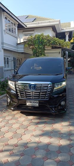 รถ Toyota Alphard 2.5 HV SR C-Package 4WD สี ดำ