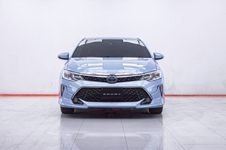 Toyota Camry 2018 2.5 HV Premium Sedan ไฮบริด ไม่ติดแก๊ส เกียร์อัตโนมัติ ฟ้า รูปที่ 4