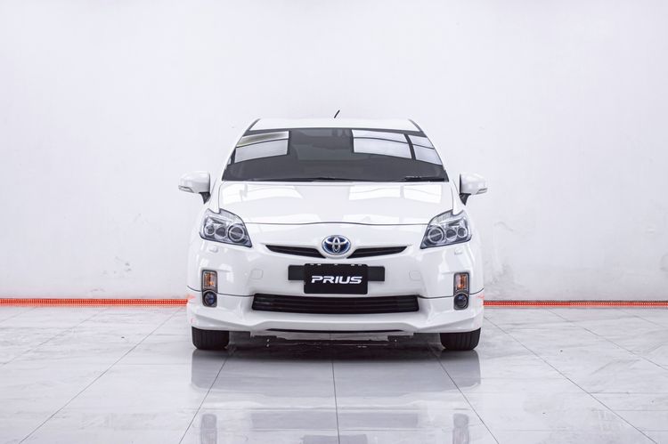 Toyota Prius 2014 1.8 TRD Sportivo Sedan ไฮบริด ไม่ติดแก๊ส เกียร์อัตโนมัติ ขาว รูปที่ 4