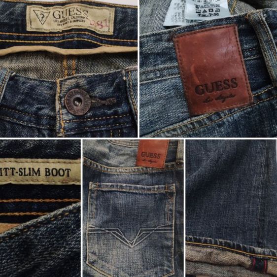 ยีนส์เข้ม GUESS JEANS👖🛩️ รูปที่ 18