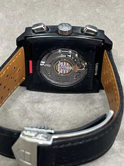 Tag Heuer Monaco Chronograph Calibre12 AMC Edition Black PVD CAW211M🇨🇭
         รูปที่ 4