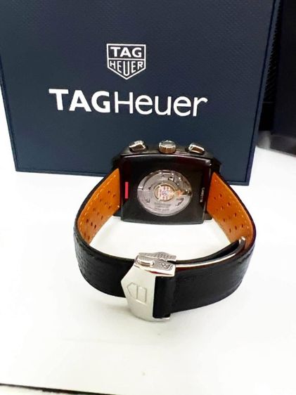 Tag Heuer Monaco Chronograph Calibre12 AMC Edition Black PVD CAW211M🇨🇭
         รูปที่ 6