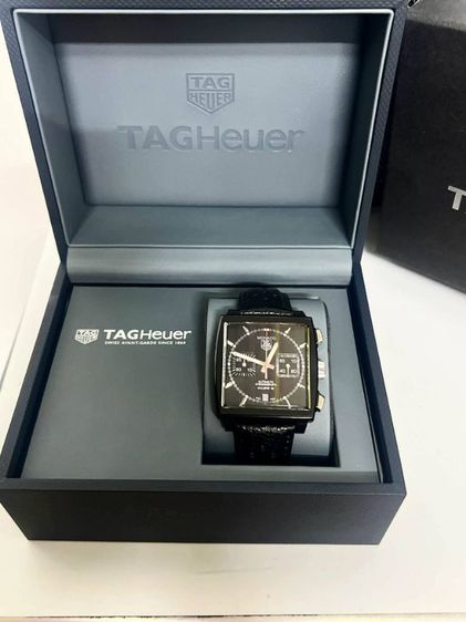 Tag Heuer Monaco Chronograph Calibre12 AMC Edition Black PVD CAW211M🇨🇭
         รูปที่ 5