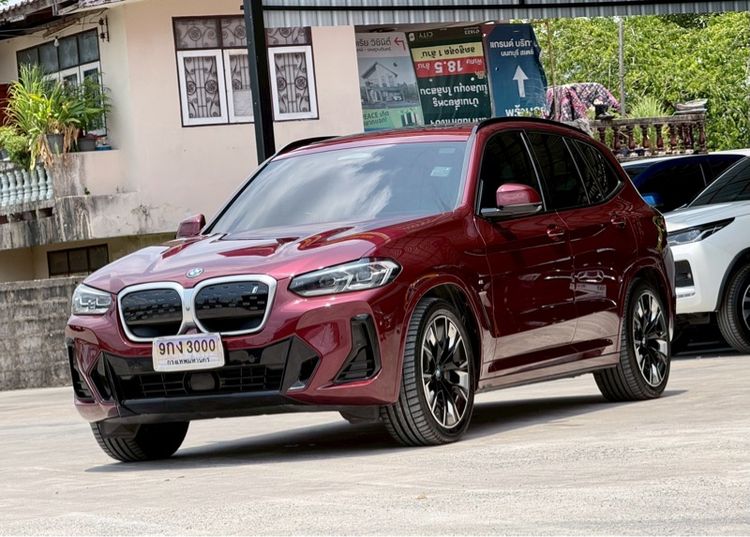 BMW iX3 2021 M Sport Utility-car ไฟฟ้า ไม่ติดแก๊ส เกียร์อัตโนมัติ แดง รูปที่ 3