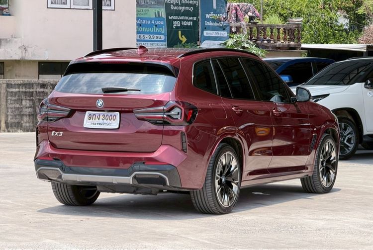 BMW iX3 2021 M Sport Utility-car ไฟฟ้า ไม่ติดแก๊ส เกียร์อัตโนมัติ แดง รูปที่ 4