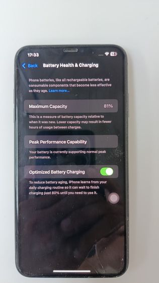 iPhone XS Max 256GB มือสอง ใช้งานได้ดี รูปที่ 2