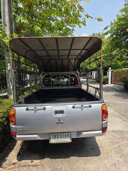 Mitsubishi Triton 2015 2.4 CNG Pickup เบนซิน LPG เกียร์ธรรมดา เทา รูปที่ 3