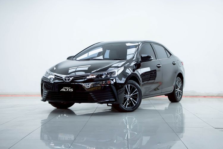 Toyota Altis 2018 1.6 G Sedan เบนซิน ไม่ติดแก๊ส เกียร์อัตโนมัติ ดำ