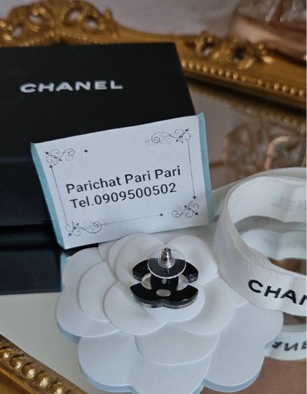 ขาย ต่างหู Chanel ปี18 มี1 ข้างสภาพสวย แท๊คติดแน่น ไม่มีตำหนิ รูปที่ 2