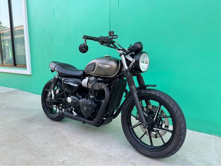 Triumph Street twin900 สีเทา ปี2019 รูปที่ 2