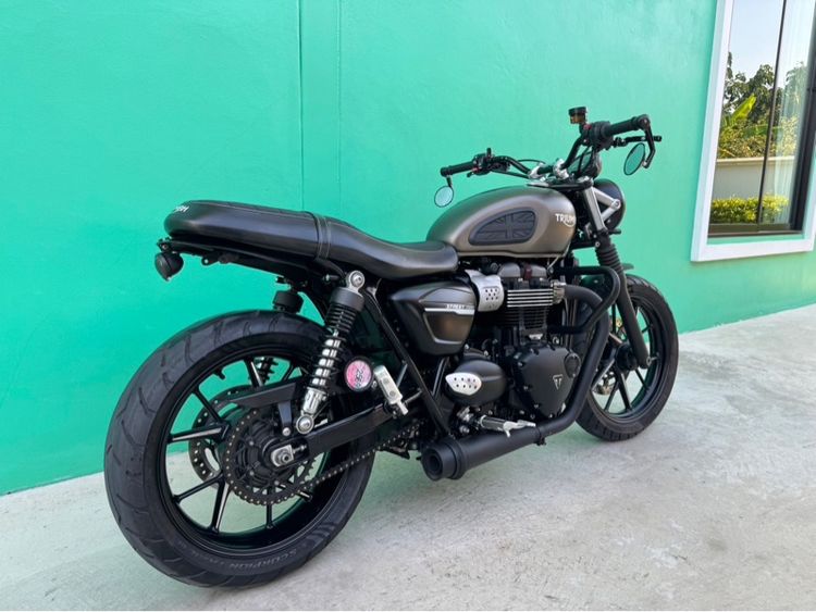 Triumph Street twin900 สีเทา ปี2019 รูปที่ 3