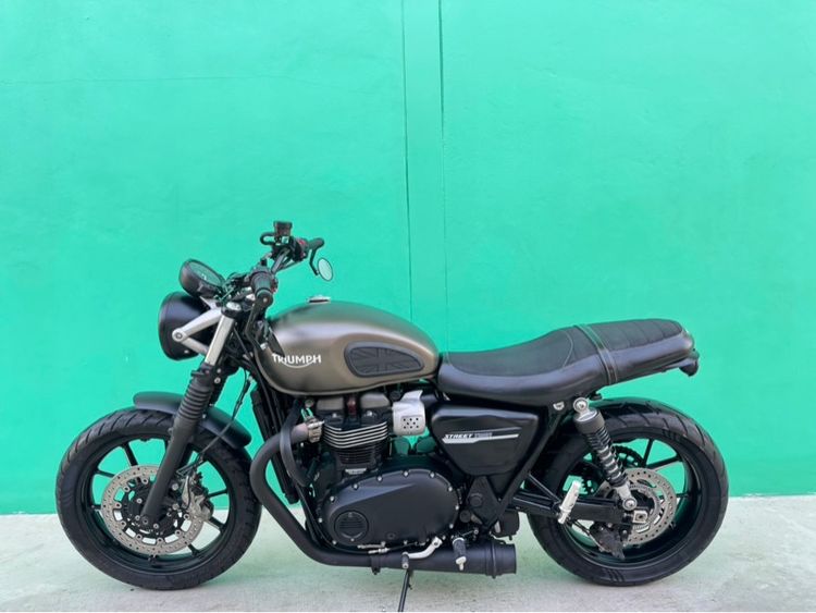 Triumph Street twin900 สีเทา ปี2019 รูปที่ 17