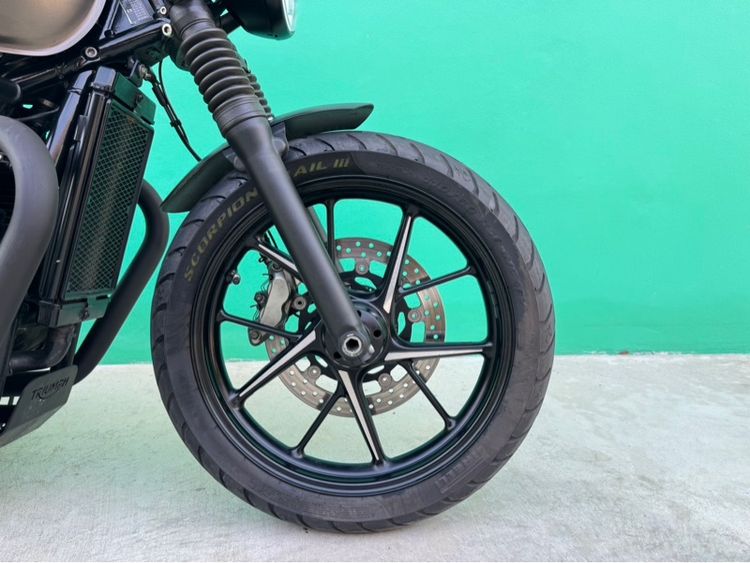 Triumph Street twin900 สีเทา ปี2019 รูปที่ 8