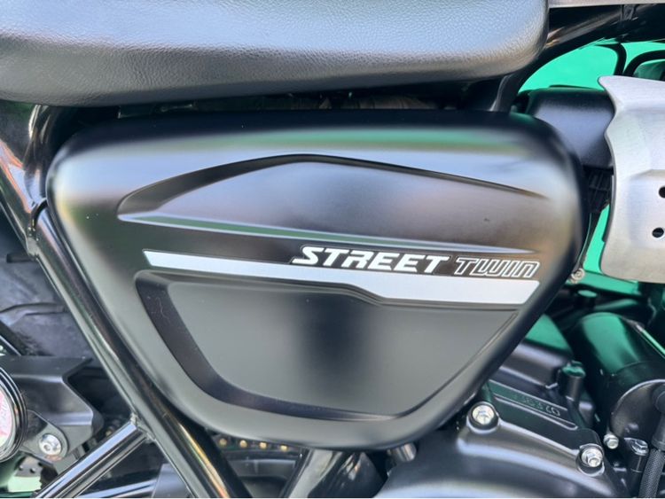 Triumph Street twin900 สีเทา ปี2019 รูปที่ 4