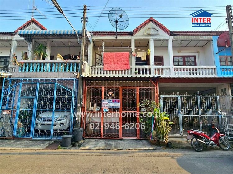 ทาวน์เฮ้าส์ 2 ชั้น 16 ตร.ว. หมู่บ้านแอร์วิลล่า ลำลูกกาคลอง3 ใกล้ถไฟฟ้าสายสีเขียว สถานีคูคต ถนนลำลูกกา ถนนเลียบคลองสาม ลำลูกกา ปทุมธานี