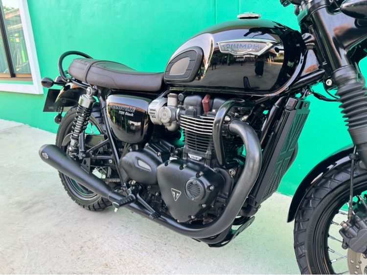 Triumph bonneville T120 black ปี16จด17 สีดำ  รูปที่ 9