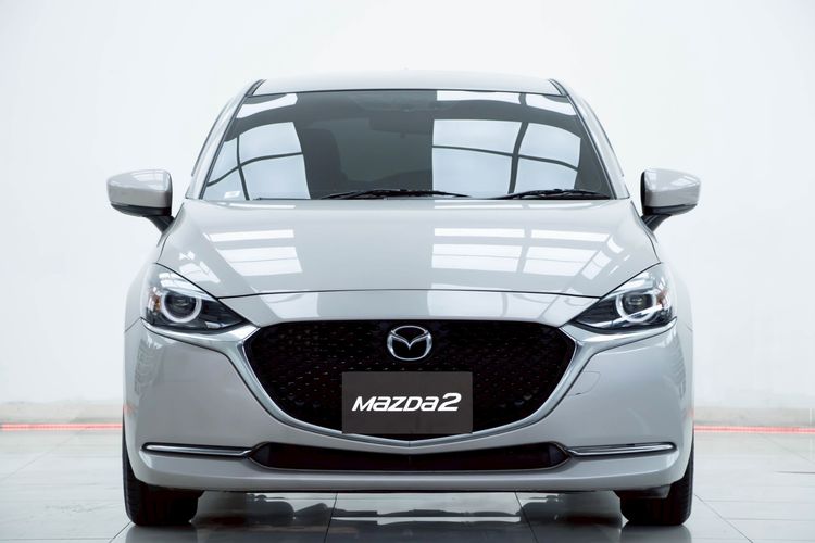 Mazda Mazda 2 2023 1.3 Skyactiv-G S Leather Sedan Sedan เบนซิน ไม่ติดแก๊ส เกียร์อัตโนมัติ น้ำตาล รูปที่ 4