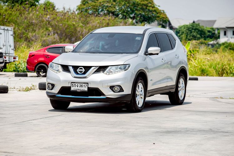 Nissan X-Trail 2016 2.0 E Hybrid Sedan ปลั๊กอินไฮบริด (PHEV) เกียร์อัตโนมัติ เทา
