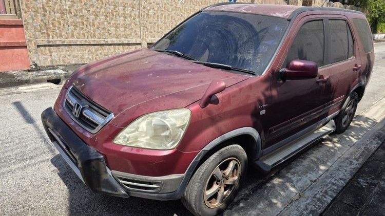Honda CR-V 2003 2.0 E 4WD Utility-car เบนซิน LPG เกียร์อัตโนมัติ แดง รูปที่ 2