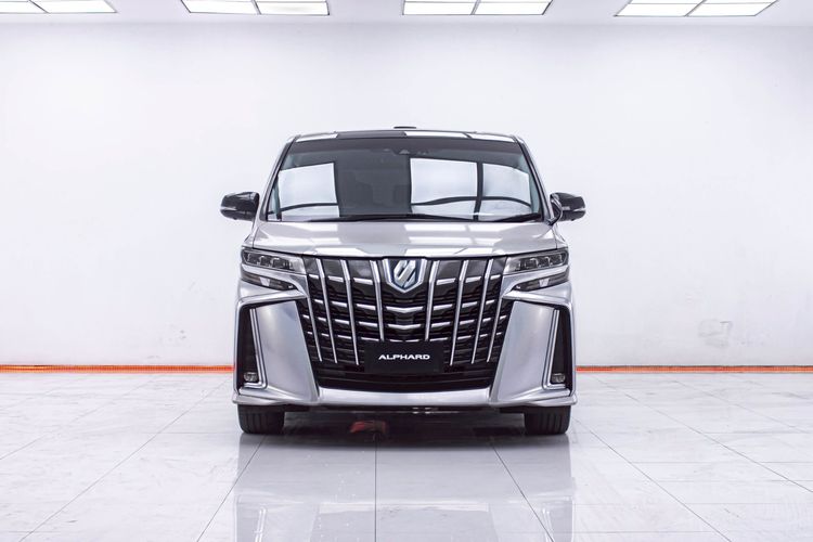Toyota Alphard 2019 2.5 Hybrid SR C-Package E-Four 4WD Utility-car ไฮบริด ไม่ติดแก๊ส เกียร์อัตโนมัติ เทา รูปที่ 4