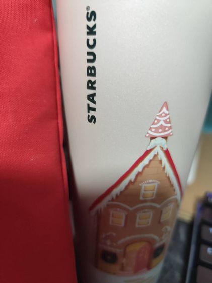 ขายแก้วสตาร์บัคและ บัตรสตาร์บัคส์ Selling a brand new Starbucks mug and selling a Starbucks Card