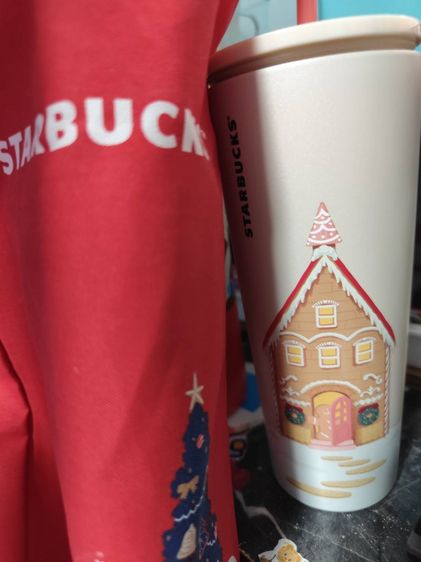 ขายแก้วสตาร์บัคและ บัตรสตาร์บัคส์ Selling a brand new Starbucks mug and selling a Starbucks Card รูปที่ 5