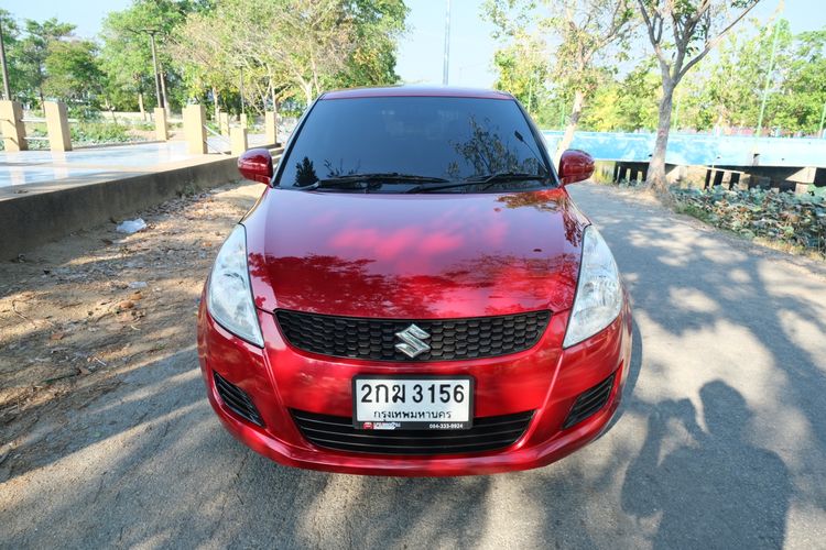 Suzuki Swift 2013 1.2 GL Sedan เบนซิน ไม่ติดแก๊ส เกียร์อัตโนมัติ แดง รูปที่ 2