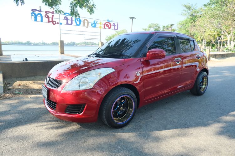 Suzuki Swift 2013 1.2 GL Sedan เบนซิน ไม่ติดแก๊ส เกียร์อัตโนมัติ แดง รูปที่ 3