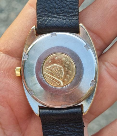 นาฬิกาวินเทจสวิส ยี่ห้อดัง Ω  OMEGA รุ่น หอดูดาว (Constellation) ทองแท้ 14K แปะทั้งเรือน (14K Gold Cap) สภาพสวยเก็บสะสม รูปที่ 3