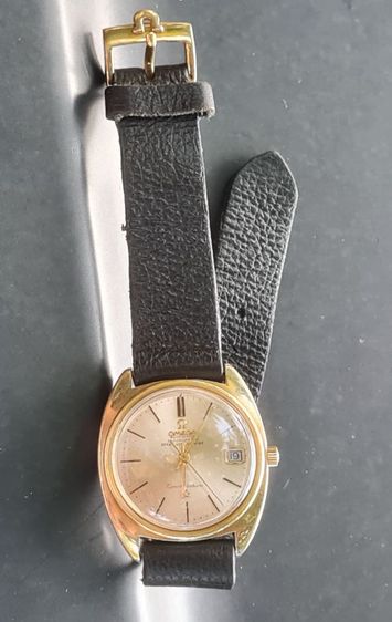 นาฬิกาวินเทจสวิส ยี่ห้อดัง Ω  OMEGA รุ่น หอดูดาว (Constellation) ทองแท้ 14K แปะทั้งเรือน (14K Gold Cap) สภาพสวยเก็บสะสม รูปที่ 10