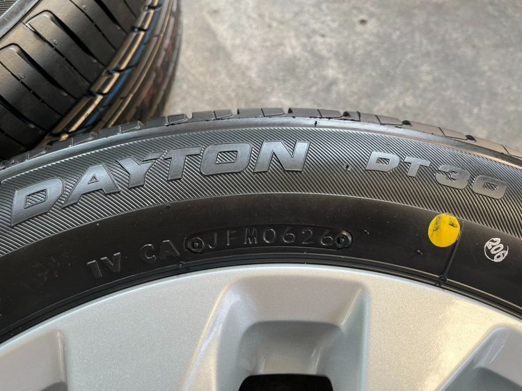 ✨ล้อแม็กป้ายแดง✨Nissan Almera รุ่นใหม่ล่าสุด ขอบ 15 พร้อมยางใหม่💯185-60-15 DAYTON🚩ปี 26🚩 รูปที่ 8