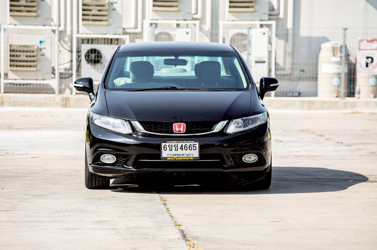 Honda Civic 2014 1.8 EL i-VTEC Sedan เบนซิน เกียร์อัตโนมัติ ดำ รูปที่ 2