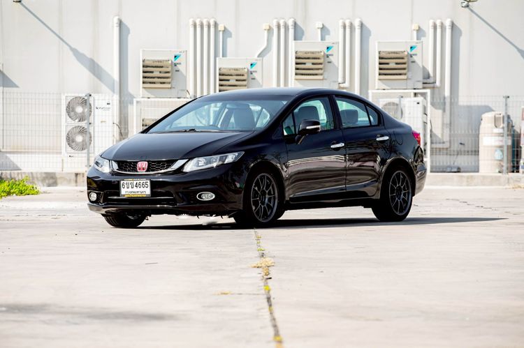 Honda Civic 2014 1.8 EL i-VTEC Sedan เบนซิน เกียร์อัตโนมัติ ดำ รูปที่ 4