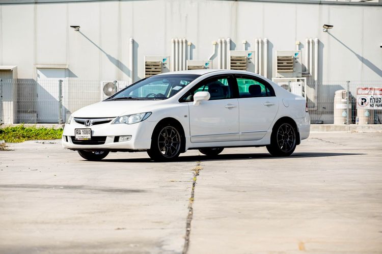 Honda Civic 2006 1.8 E i-VTEC Sedan เบนซิน เกียร์อัตโนมัติ ขาว รูปที่ 3