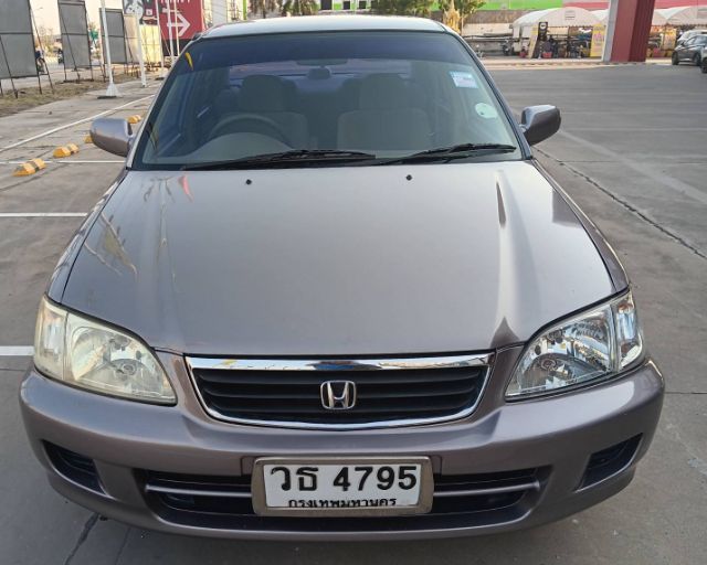 Honda City 2002 1.5 EXi Sedan เบนซิน ไม่ติดแก๊ส เกียร์อัตโนมัติ เทา รูปที่ 2