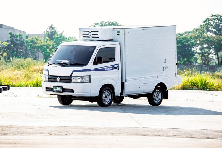 Suzuki Carry 2021 1.5 Van เบนซิน เกียร์ธรรมดา ขาว รูปที่ 3