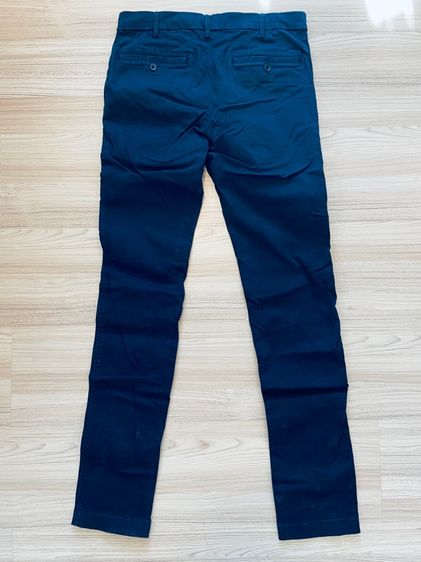 กางเกงขายาวผู้ชาย  สีน้ำเงินเข้ม Uniqlo แท้ shop ไทย รูปที่ 2