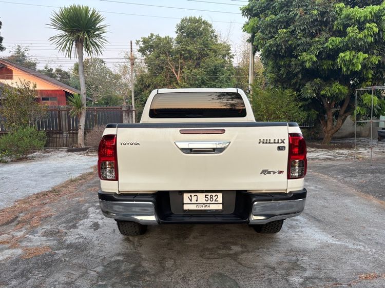 Toyota Hilux Revo 2019 2.4 E Prerunner Pickup ดีเซล เกียร์ธรรมดา ขาว รูปที่ 2