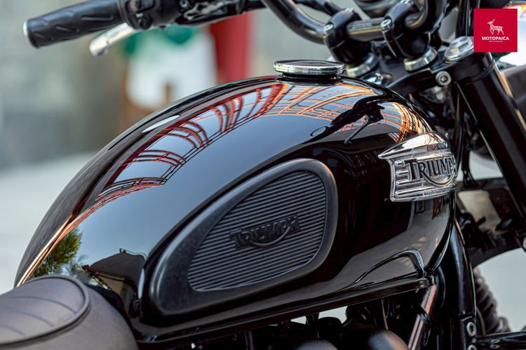 Triumph Bonneville T100 Black ปี2016 วิ่ง14,000Km. โช๊คOhlins  รูปที่ 14